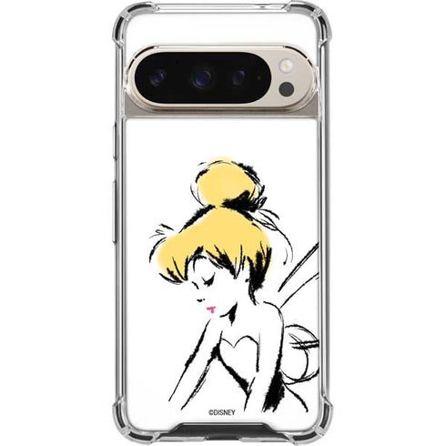 Disney Tinker Bell Dreamer Ink Art Pixel 9/9 Pro Clear Case